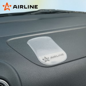 Коврик на панель приборов противоскользящий (92х145 мм) "AIRLINE" (прозрачный) ASM-T-02 AIRLINE
