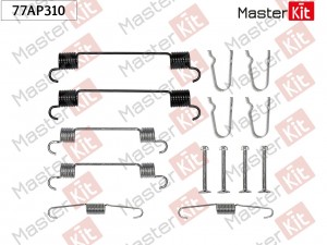 Комплект установочный барабанных колодок Honda JAZZ II (GD_, GE3, GE2) 2001 - 20 77AP310 MASTER KIT
