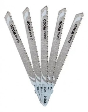 Пилка для лобзика набор 5шт. дерево 73мм DEWALT DT2053QZ DEWALT