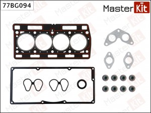 Набор прокладок верхний RENAULT Clio/Kangoo/NISSAN Kubistar 1.2 D7F Masterkit 77 77BG094 MASTER KIT