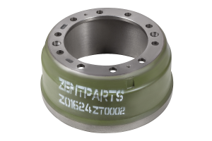 барабан тормозной! 420x150/166 H=228 d=285/335 n10x24\ DAF F95 Z01624 ZENTPARTS
