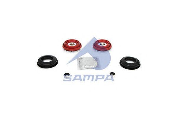 Ремкомплект суппорта KNORR (пятаки с пыльниками,уплотнители,фиксаторы пятаков) S 095.573 SAMPA
