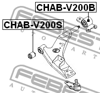 Сайлентблок CHAB-V200S CHAB-V200S FEBEST