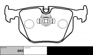 BMW X3 E83 (2004>)/RANGE ROVER III (LM) (2002>) GK0007 CTR