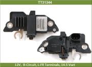 реле-регулятор! генератора Bosch 14.5V\ Audi A3/TT, VW Golf/Polo/Lupo/Bora 96> TT31344 TESLA TECHNICS