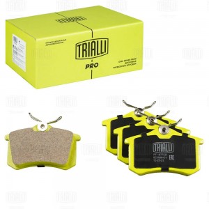 Колодки торм. VW Polo Sedan (RUS) (10-) диск. зад. (керам.) (PF 1877CR) PRO PF1877CR TRIALLI