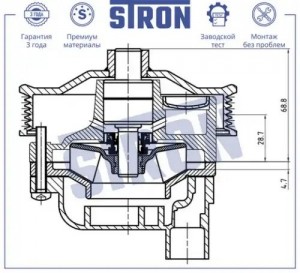 JAGUAR XJ (2009>) STP0093 STRON