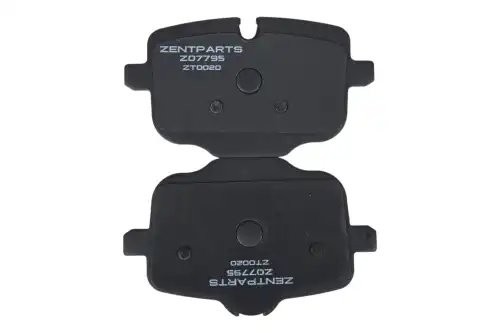 колодки тор. диск. зад. с антиск. пл.! (P06101)\ BMW G11/G12 2.0/3.0/4.0/4.4 15> Z07795 ZENTPARTS
