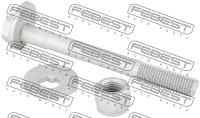 Болт с эксцентриком ремкомплект VOLKSWAGEN TIGUAN 2008-2018 1729-001-KIT 1729-001-KIT FEBEST