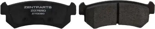 колодки дисковые задние! Daewoo Nubira 1.6i/1.8i 03> Z07650 ZENTPARTS