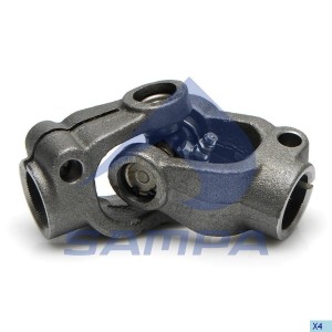 Шарнир карданный рулевого управления с крестовиной КАМАЗ 5490 (ВЕРХ) 032.137 SAMPA