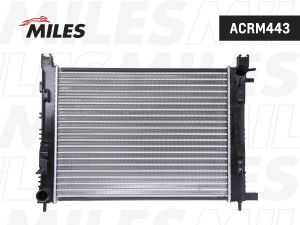 Радиатор (механическая сборка) RENAULT LOGAN/SANDERO/CLIO 1.2-1.6 10- (NISSENS 6 ACRM443 MILES