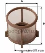 Фильтр топливный MANN,NEOPLAN, IRISBUS FG 1086 GOODWILL