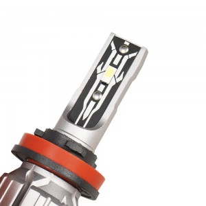 Лампа светодиодная H11 12V 17W 6000К (4000lm, белый) AIRLINE Standart (2 шт.) AEAR011 AIRLINE