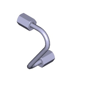 Трубка топливная ЯМЗ-53445 высокого давления ТНВД АВТОДИЗЕЛЬ 53445111240720 YAMZ