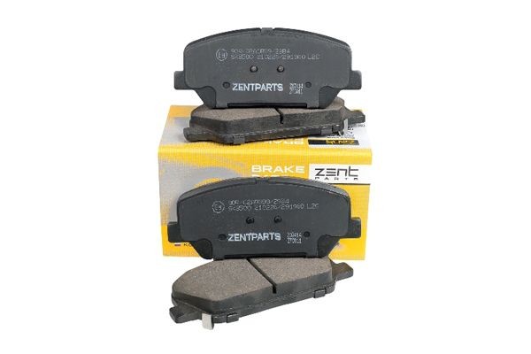 колодки дисковые передние! KIA Optima, Hyundai Genesis/Veloster 2.0 10> Z07414 ZENTPARTS