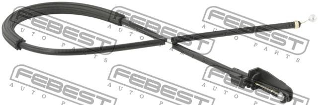 Трос капота VW PASSAT (06-15) 23101-CCF 23101-CCF FEBEST