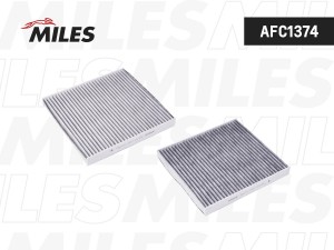 Фильтр салонный угольный JEEP GRAND CHEROKEE 10- (MANN CU27008) AFC1374 AFC1374 MILES