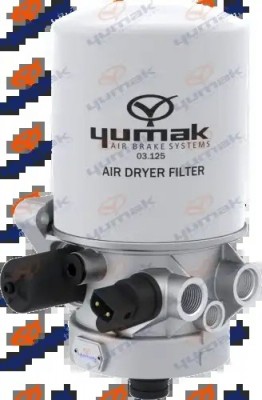 Кран влагоотделитель 12 bar, с подогревом аналог LA8286 0304073 YUMAK