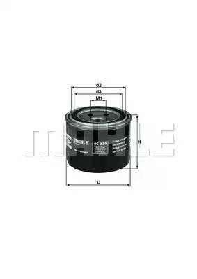 MITSUBISHI L300/ LANCER/ GALANT OC230 MAHLE KNECHT