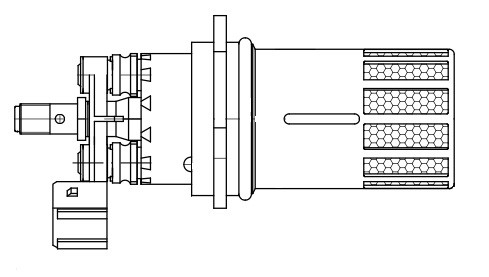 Мотор бензонасоса для а/м VAG Golf II (83-)/Jetta (84-) 1.8i (SFP 1829) SFP 1829 START VOLT