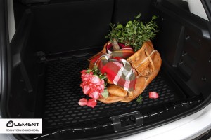 коврики в салон! 4 шт 3D полиуретан\ KIA Rio 17> ELEMENT3D2563210 ELEMENT