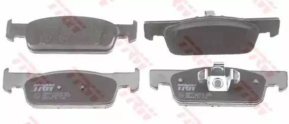 Колодки передние RENAULT LOGAN II 1.2, 1.5dCi, SANDERO II 1.2, 1.5dCi GDB2016 GDB2016 TRW