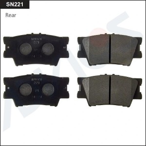 Дисковые тормозные колодки SN221 SN221 ADVICS