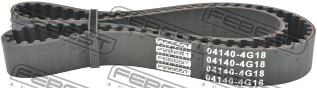 Ремень ГРМ 04140-4G18 04140-4G18 FEBEST