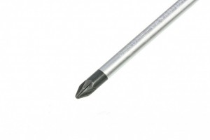 Отвертка крестовая PZ 1.0x75мм (сталь CrV) MATRIX 11401 MATRIX