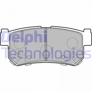LP2127 колодки дисковые з.\ Ssangyong Rexton 3.2i/2.7XDi/2.9D 02> LP2127 DELPHI