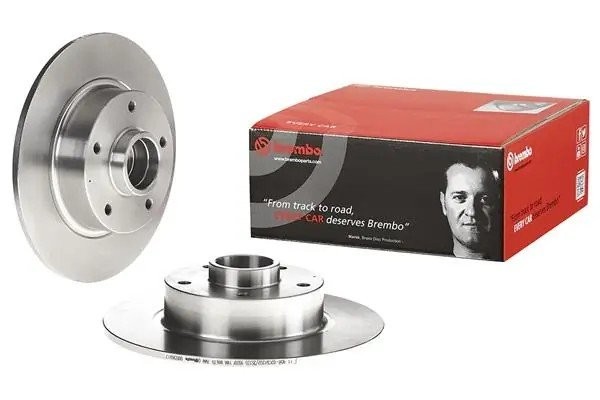 Диск тормозной (с подшипником) 08.B369.17 08.B369.17 BREMBO