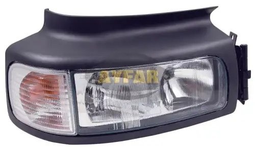 фара! левая с указ. поворота без электрокорректора лампа H3\ RVI Premium 505701 AYFAR