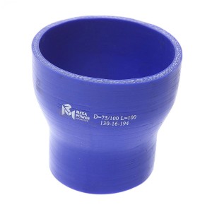 Патрубок с переходом силикон (L=100мм,d=75/100) MEGAPOWER 130-16-194 MEGA POWER