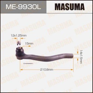наконечник рулевой левый!\ Honda Civic 06> ME-9930L MASUMA