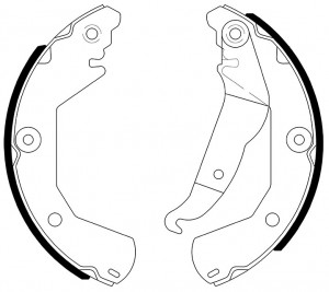 Колодки тормозные CHEVROLET (GM) Aveo (T300) 10.15, Sonic BS52013 BS52013 SB NAGAMOCHI