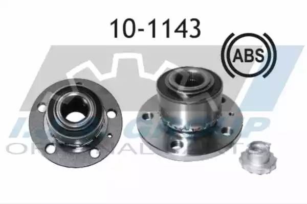 к-кт подшипника ступицы передней со ступицей\ Audi A2, Skoda Fabia 00> ABS 101143 IJS GROUP