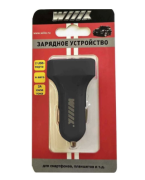 Устройство зарядное в прикуриватель 2USB 12-24V WIIIX UCC215B WIIIX