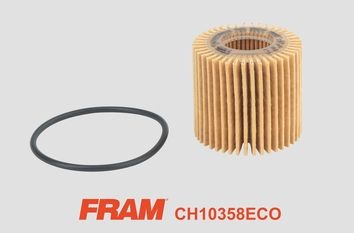 фильтр масляный!\ Toyota Avensis/Corolla/Matrix/Yaris 1.6-2.0 07> CH10358ECO FRAM