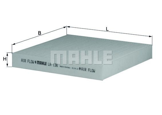 Термостат IVECO CURSOR TI 136 84 MAHLE KNECHT