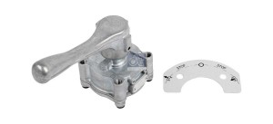Кран ручного подъема/опускания прицепа Iveco/MAN/DAF/RVI/MB/MAN/BPW 4.63084 DIESEL TECHNIC