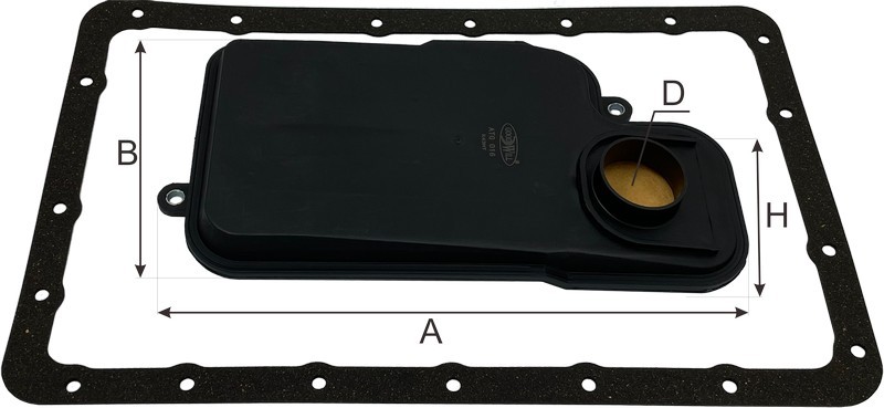 Фильтр масляный АКПП ATG016 ATG 016 GOODWILL