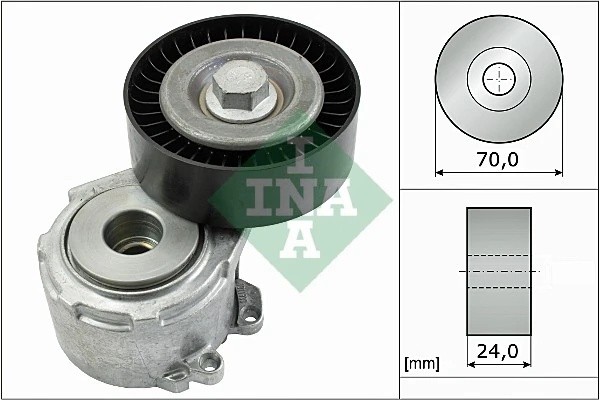 Ролик ГРМ FORD Focus,C-Max CITROEN C4 натяжителя INA 534 0110 20 INA