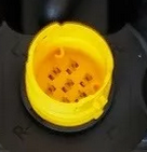 фонарь задний левый! 6-секц. 24V с разъемом EasyConn 7-pin и габаритом Krone U029-05L TEH AVTO SVET