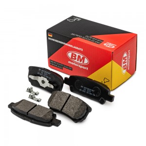 Колодки тормозные дисковые задние FD3327 FD3327 BM MOTORSPORT