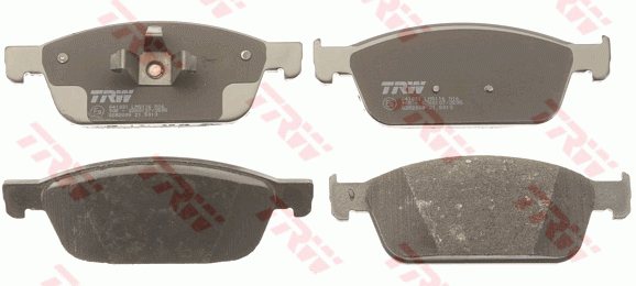 Колодки передние FORD KUGA II 2.0TDCI, TRANSIT CONNECT 1.6TDCI 2013- GDB2009 GDB2009 TRW