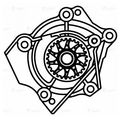 помпа!\ Haval F7/F7x 19> LWP 3014 LUZAR