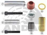 ремкомплект суппорта направляющие полный, мет.крышки Knorr-Bremse Type SB6/SB7 081010208 ANDAC