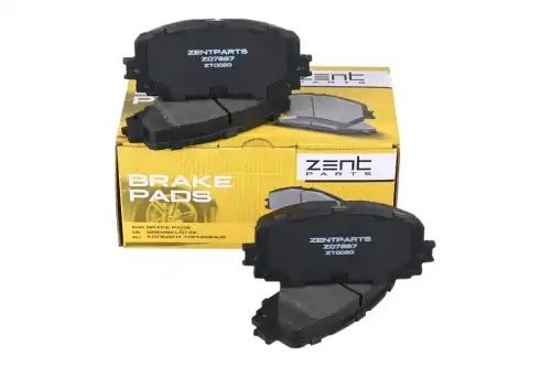 колодки тор. диск. перед. с антиск. пл.! (P83101)\ Toyota Yaris 06> Z07887 ZENTPARTS
