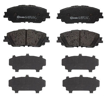Колодки тормозные дисковые P83172 P83172 BREMBO